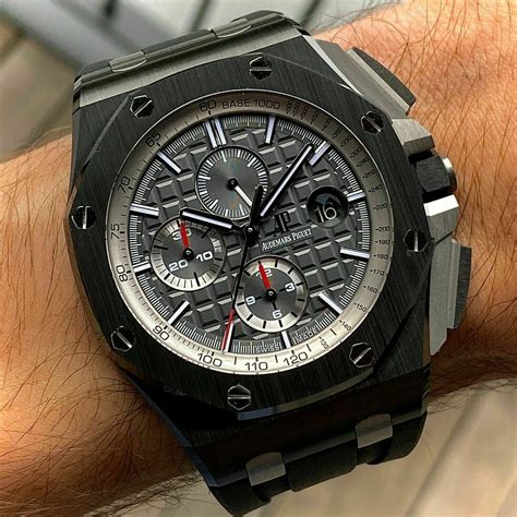 audemars piguet royal oak chronograph black ceramic|audemars piguet royal oak prices.